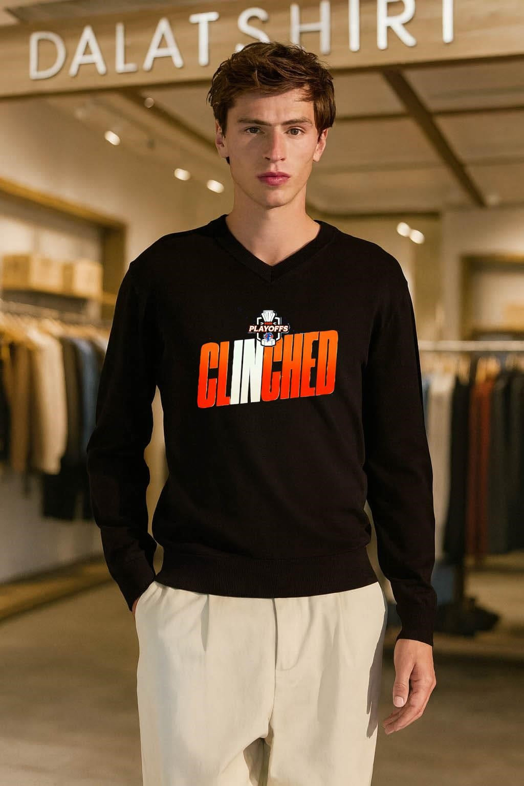 Clinched 2026 Playoffs Basketball Sports Event shirt