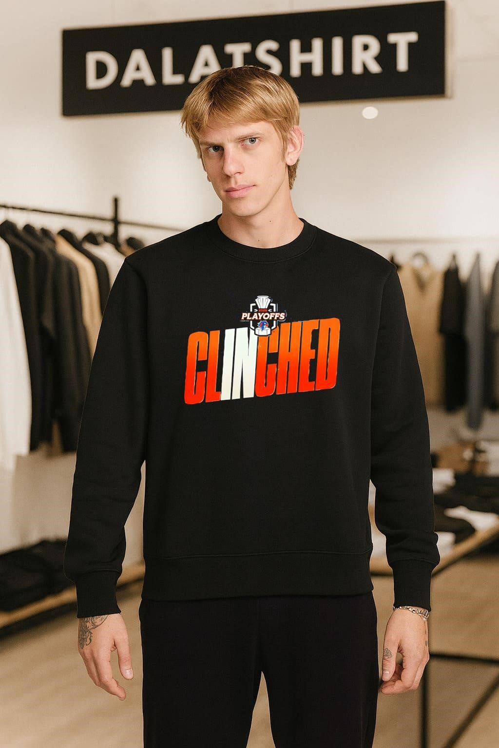 Clinched 2026 Playoffs Basketball Sports Event shirt