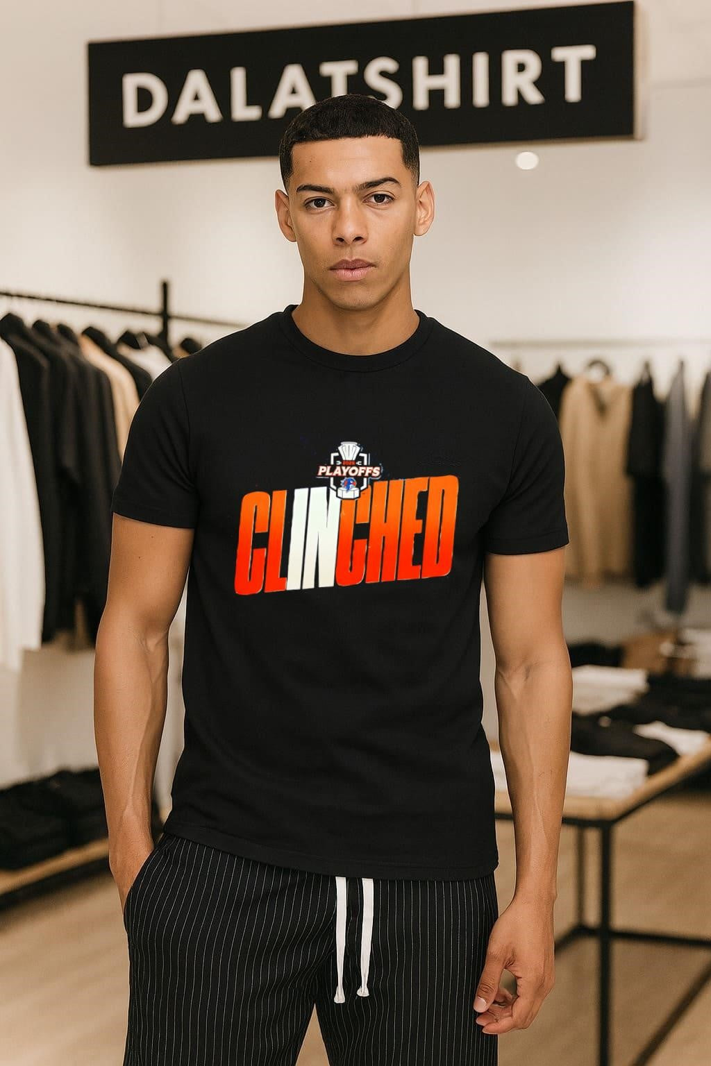 Clinched 2026 Playoffs Basketball Sports Event shirt