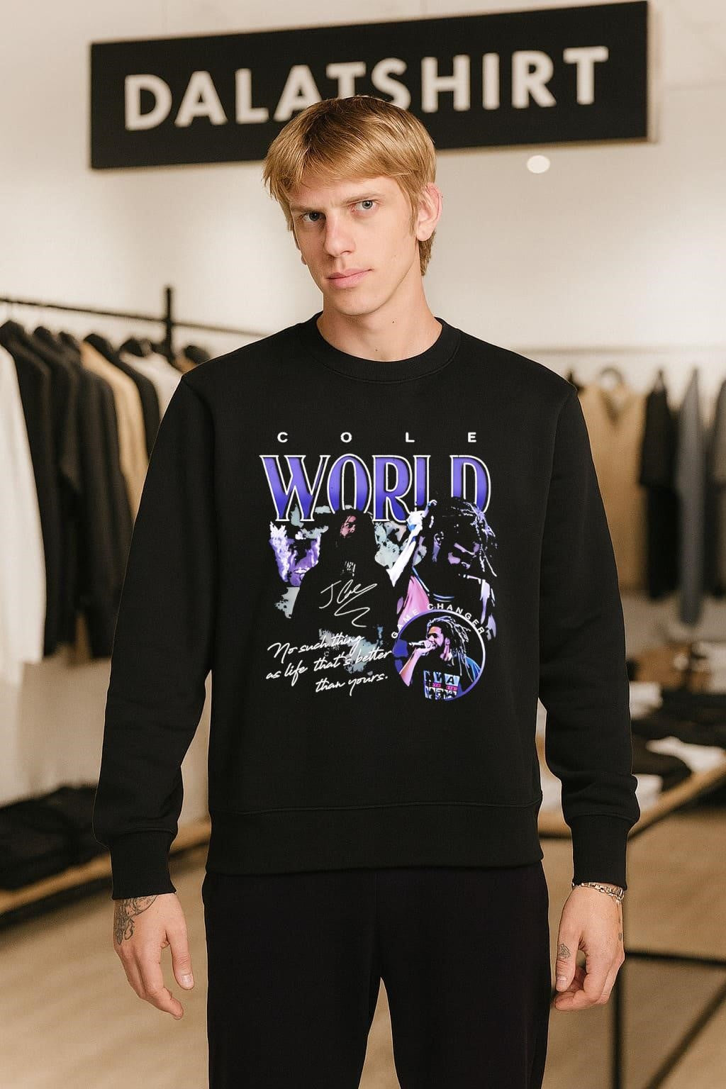 Cole World J. Cole Rapper Game Changer Quote shirt