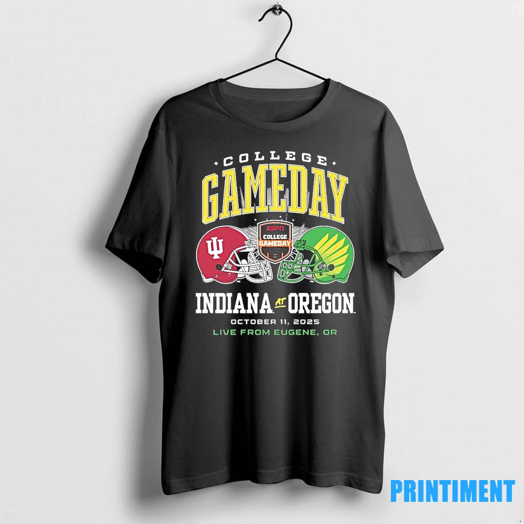 College Gameday Indiana Vs Oregon Head To Head Tshirts Sweater