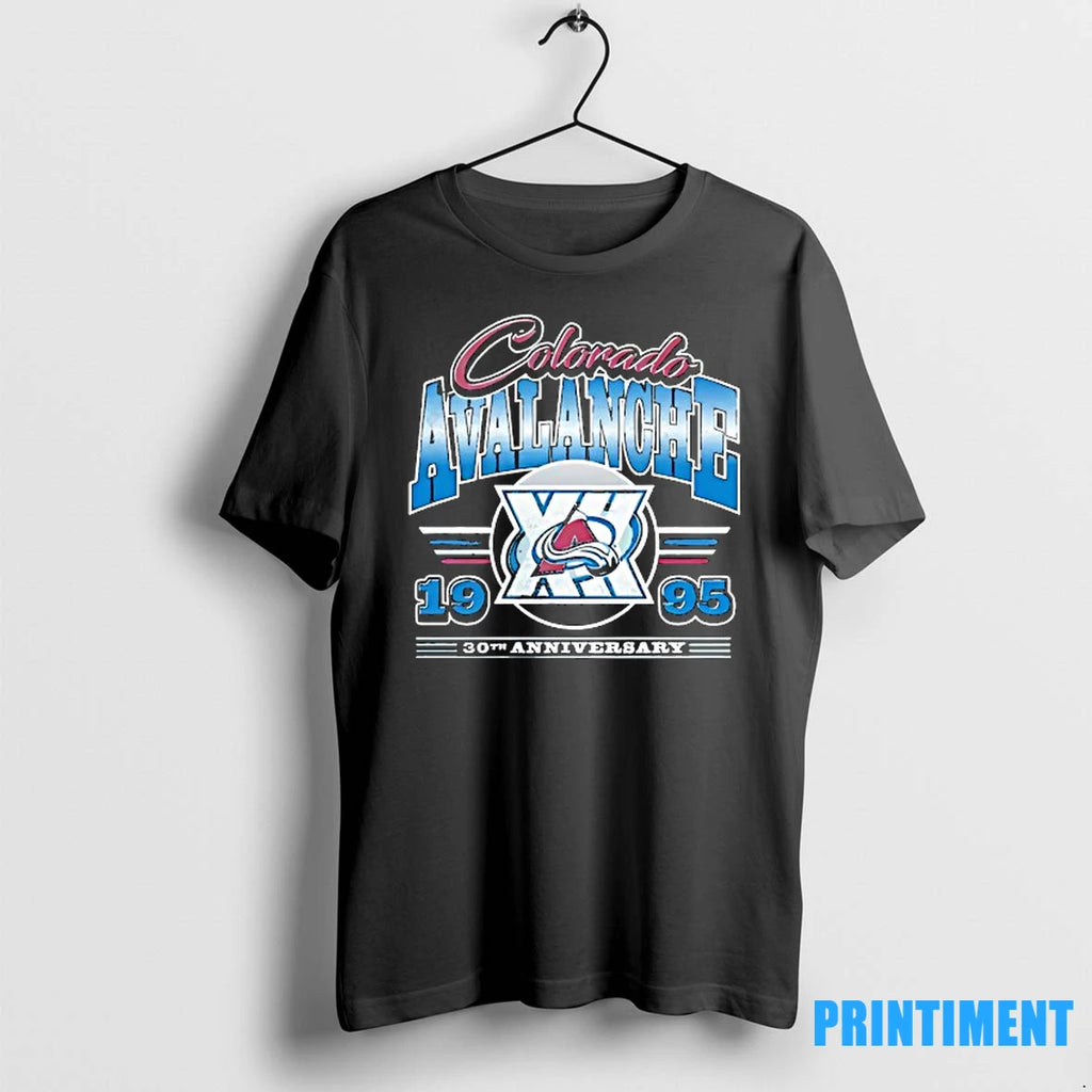 Colorado Avalancha 30th Anniversary 1995 2025 Tshirts Sweater