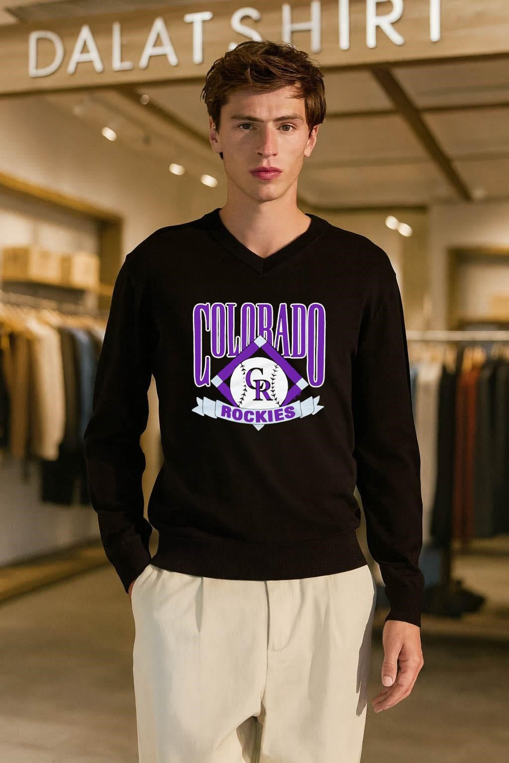 Colorado Rockies Baseball Diamond Logo shirt