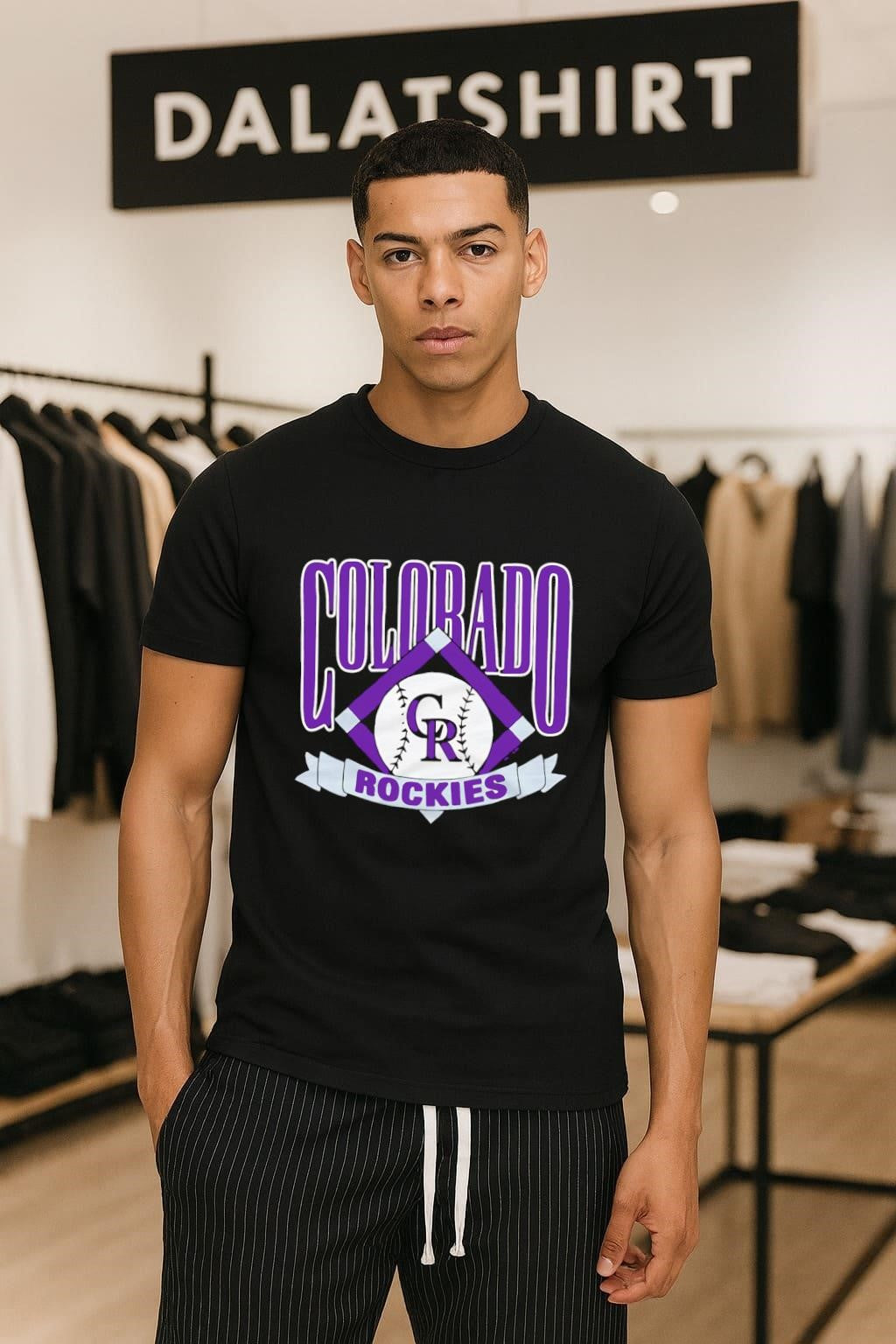 Colorado Rockies Baseball Diamond Logo shirt