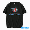 Columbus Aviator Lockup Logo Style Tshirts Sweater