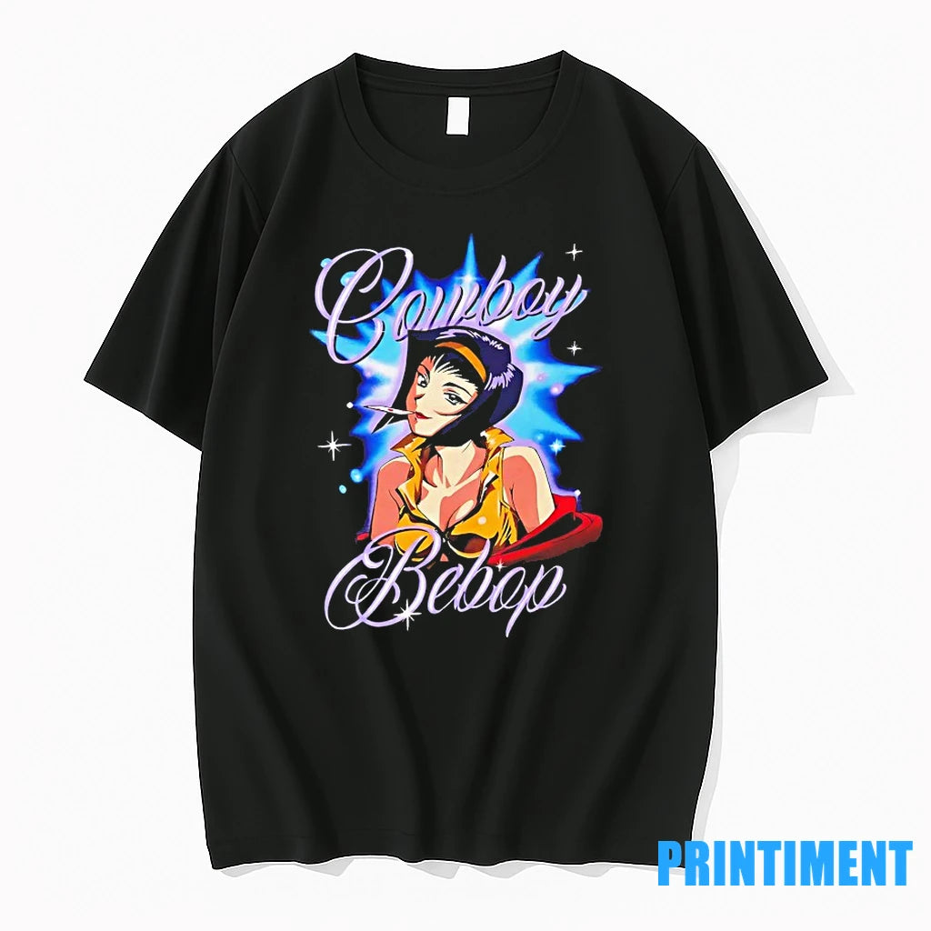 Cowboy Bebop Faye Airbrush Portrait Tshirts Sweater