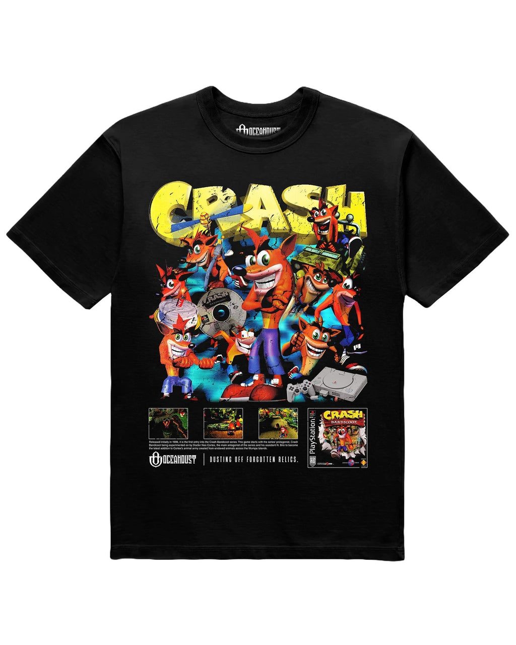 Video Games Crash Bandicoot Unisex T-shirt, Sweatshirt, Hoodie (1)