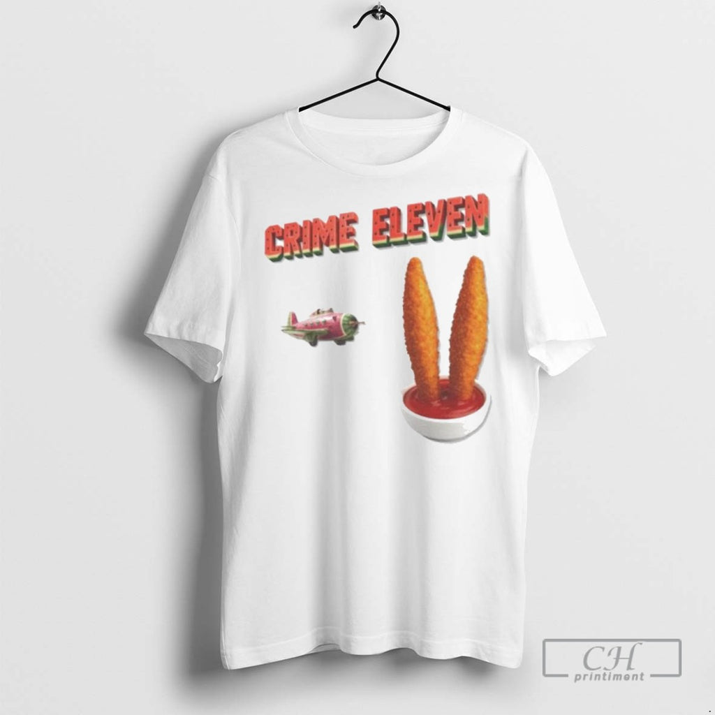 Crime Eleven Ornaments T Shirts