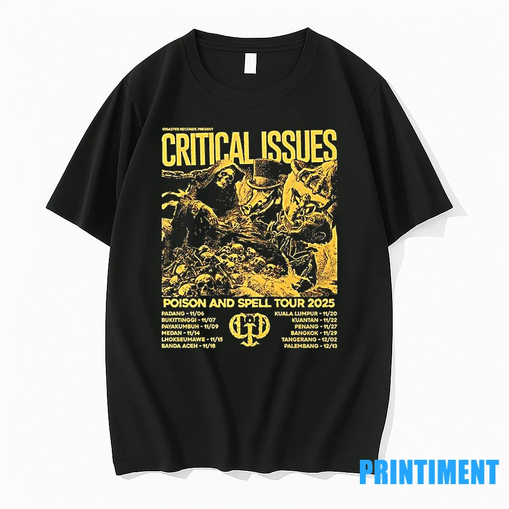 Critical Issues Poison And Spell Tour 2025 Tshirts Sweater