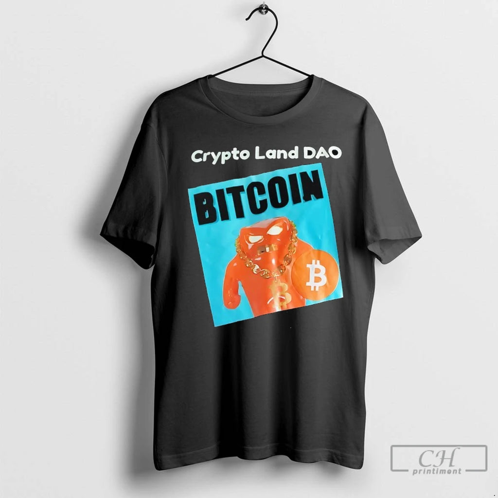 Crypto Land Dao Bitcoin T Shirts