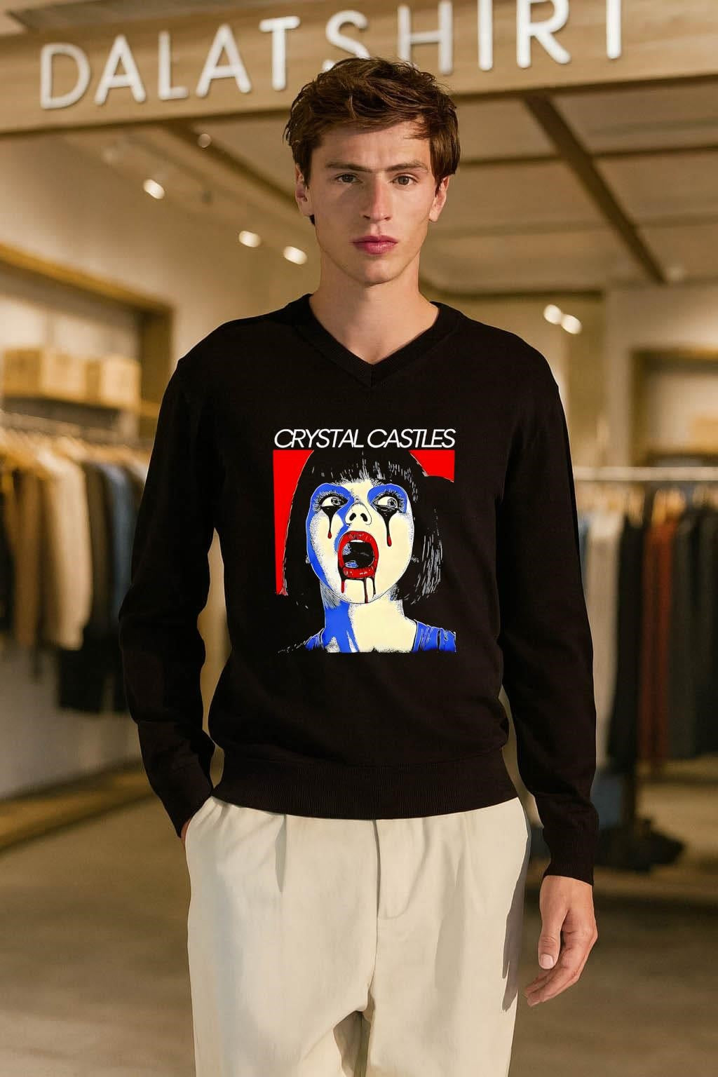 Crystal Castles Alice Glass shirt