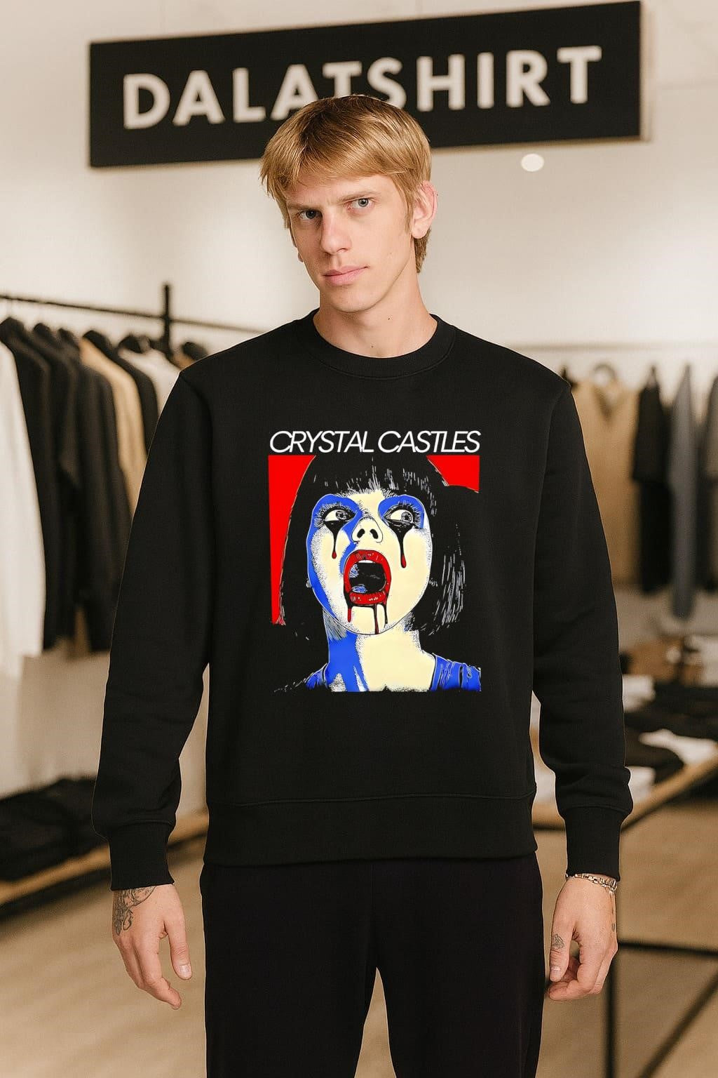 Crystal Castles Alice Glass shirt