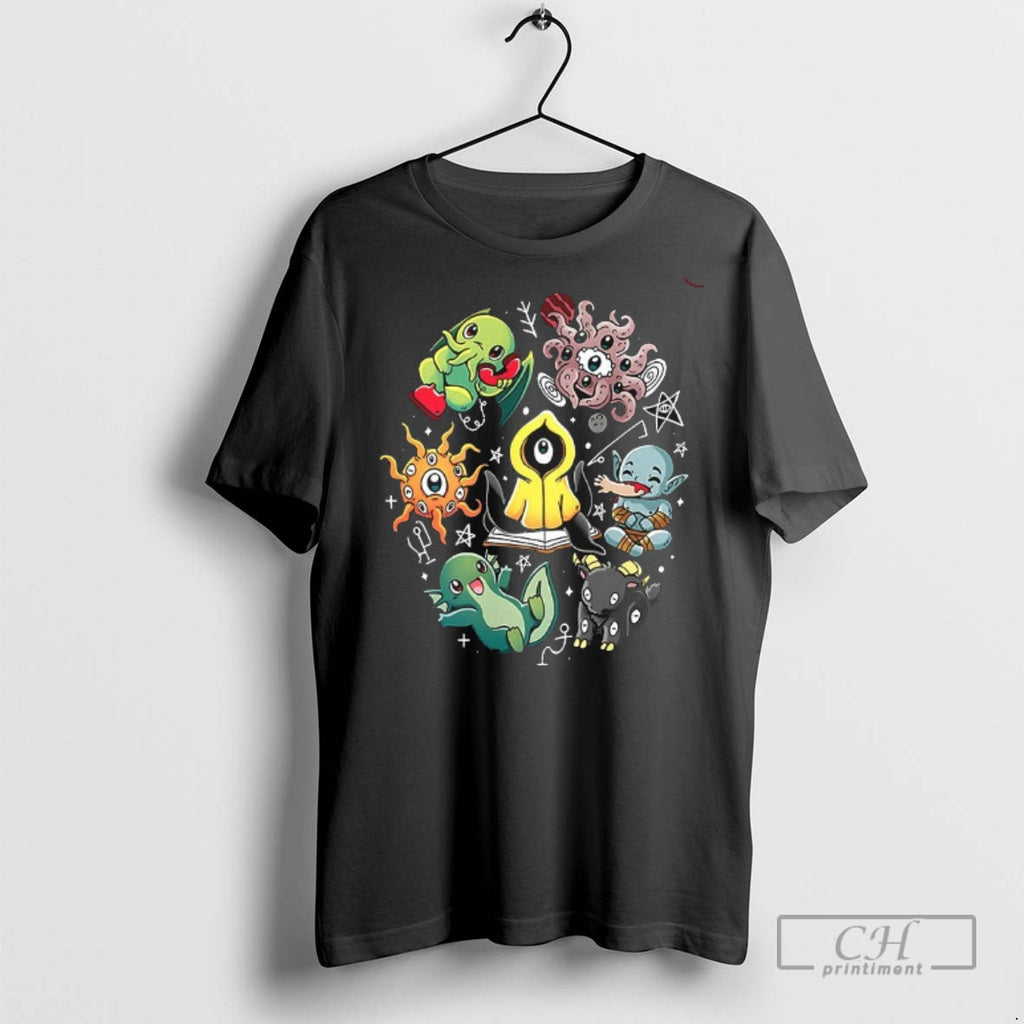 Cthulhu Azathoth Shub Niggurath Shoggoth Hastur Deep One Ghoul Love Demons T Shirts
