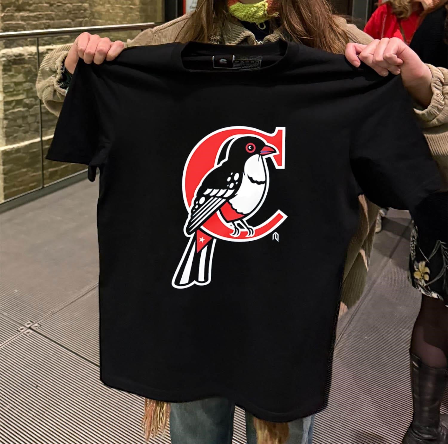 Cuba Baseball Bird Logo shirt