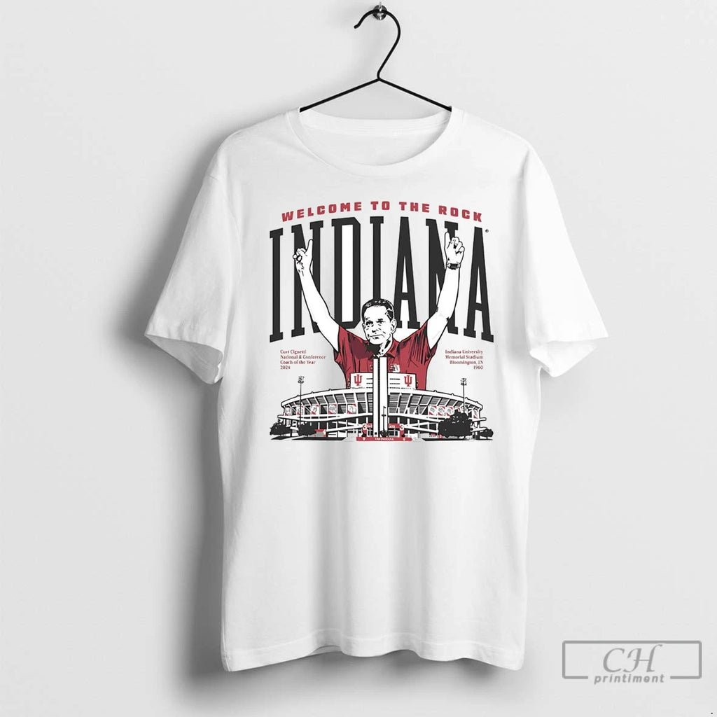 Curt Cignetti Welcome To The Rock Indiana T Shirts