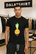 Cute yellow onion character with pink cheeks boil me shirt