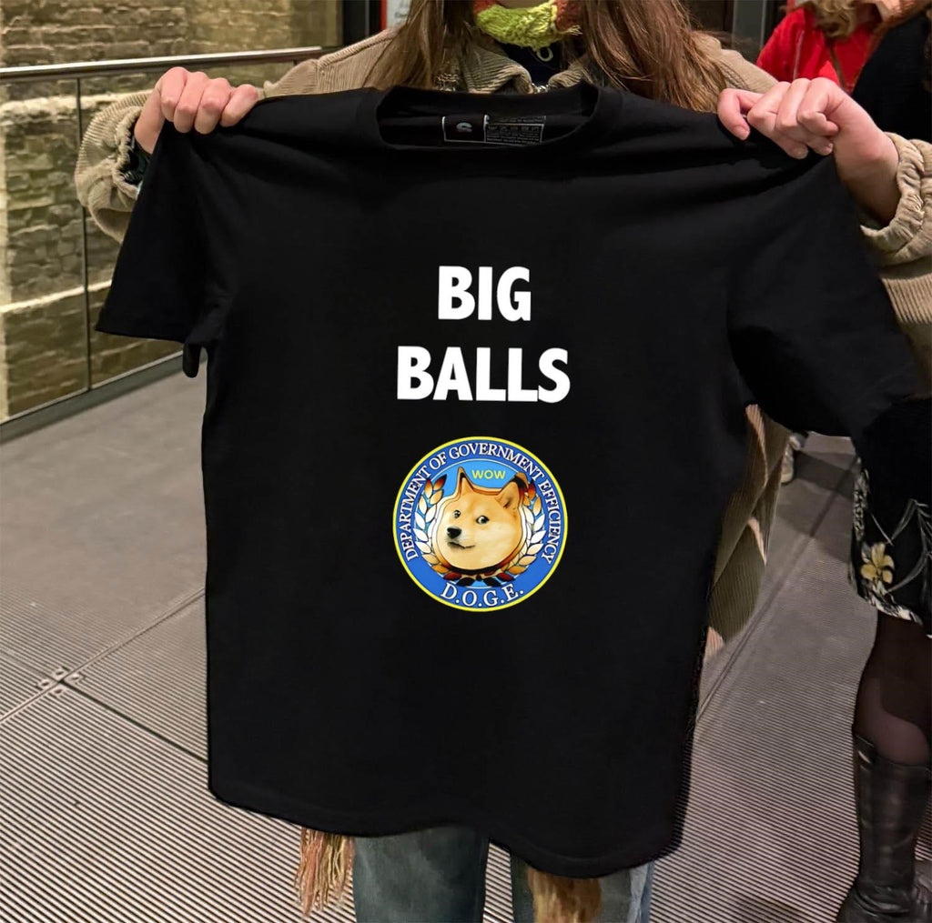 D.O.G.E big balls shirt