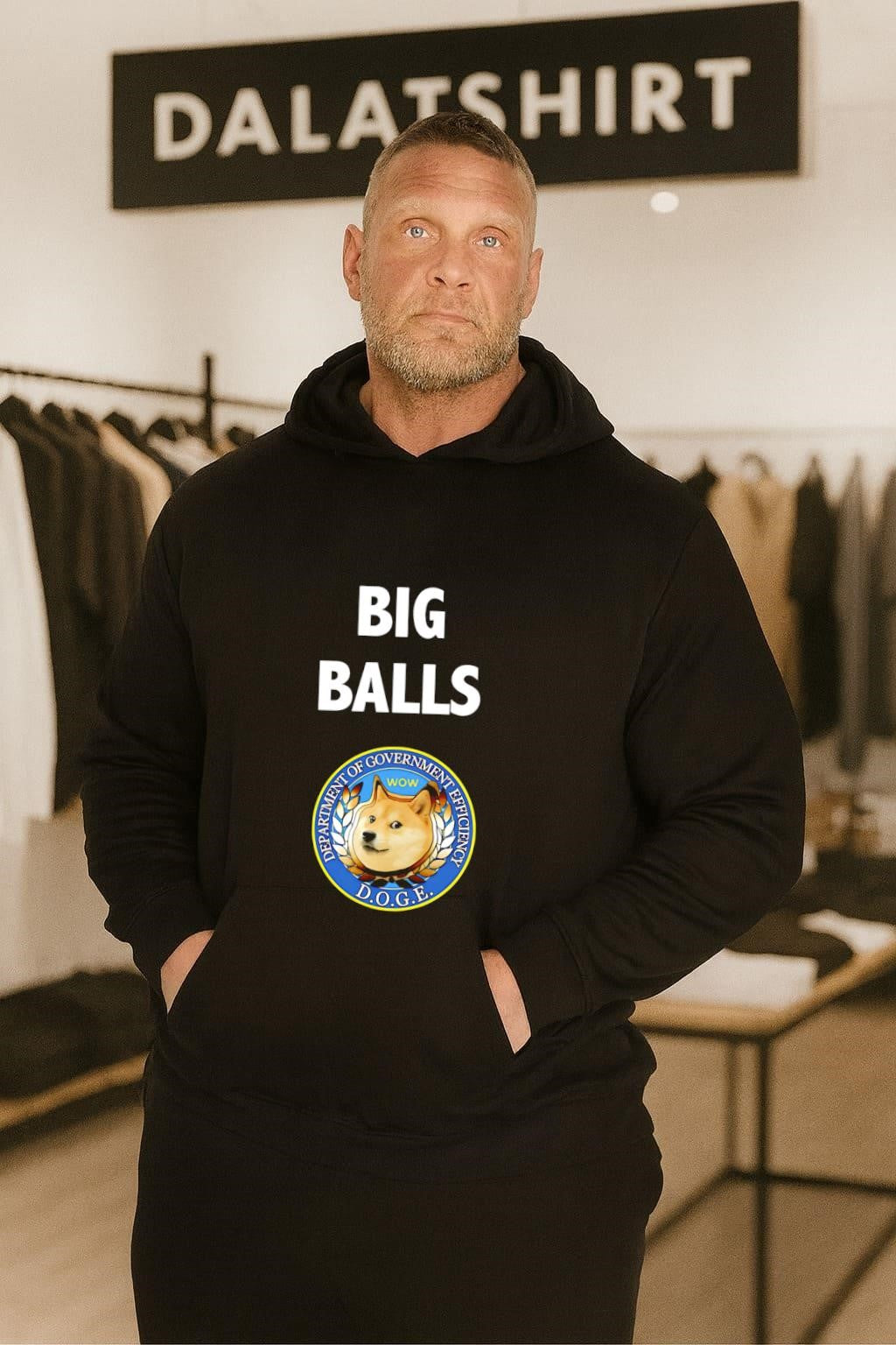 D.O.G.E big balls shirt