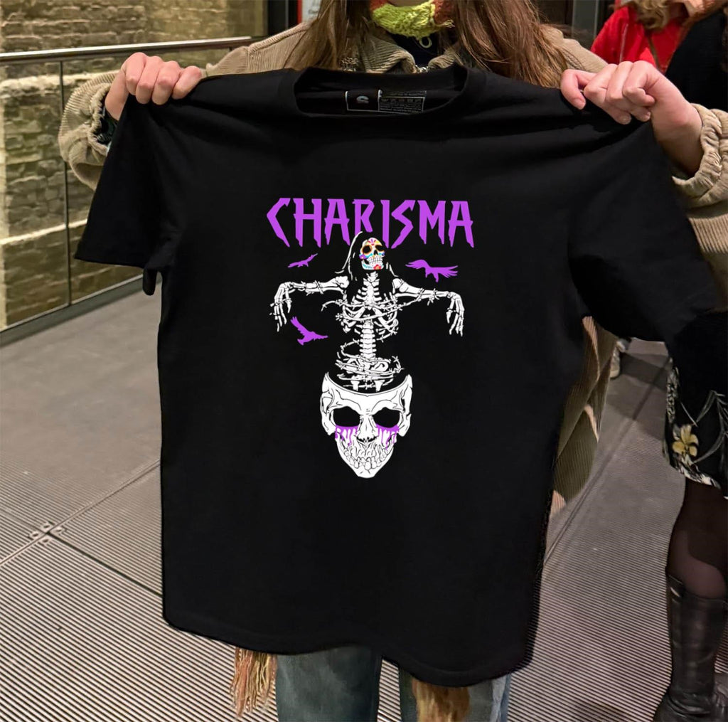 Daisuke Sasaki skull cross charisma shirt