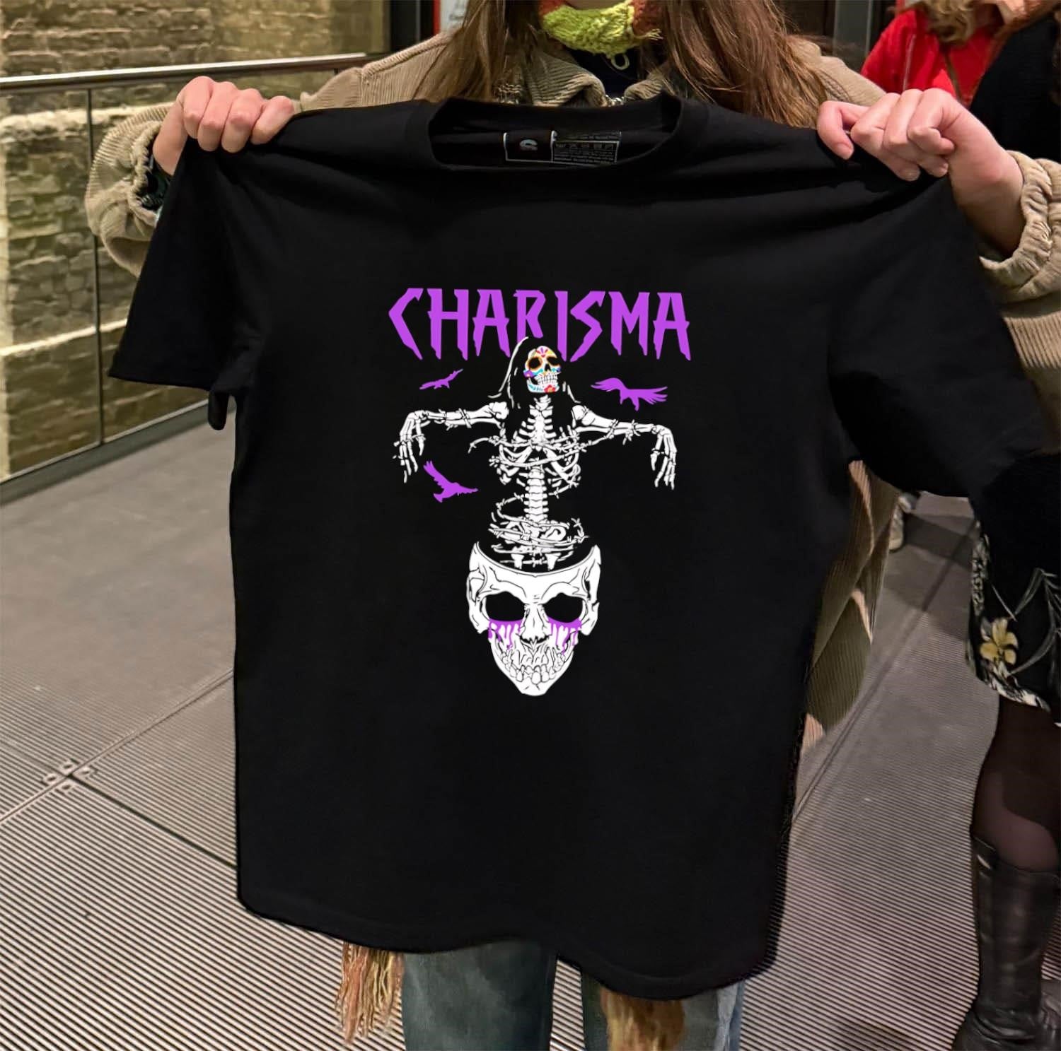 Daisuke Sasaki skull cross charisma shirt