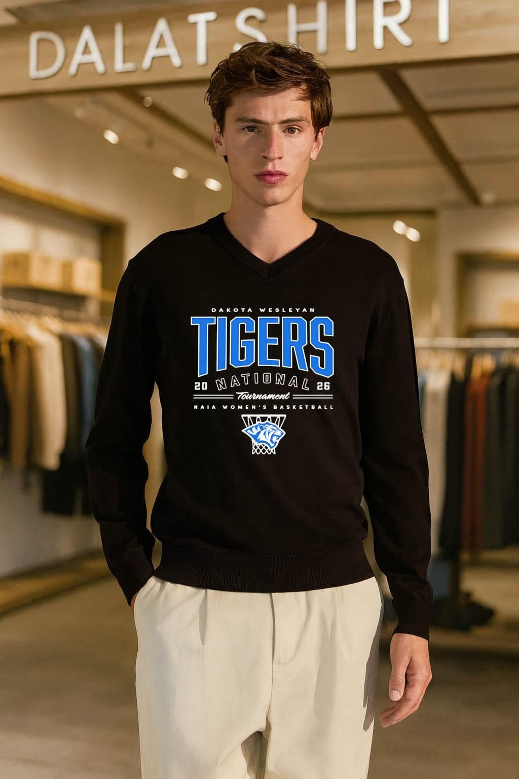 Dakota Wesleyan Tigers National Tournament 2026 NAIA Women’s Basketball shirt
