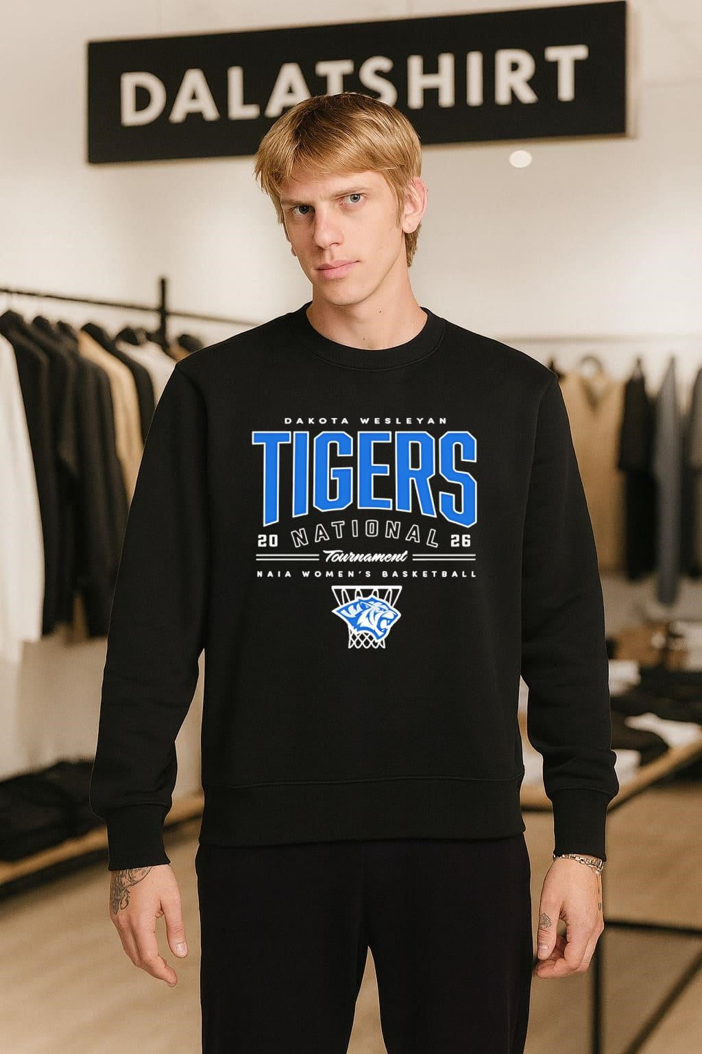 Dakota Wesleyan Tigers National Tournament 2026 NAIA Women’s Basketball shirt