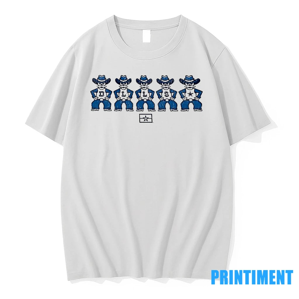 Dallas Cowboys Rowdy Mascots Dallas Vintage Tshirts Sweater