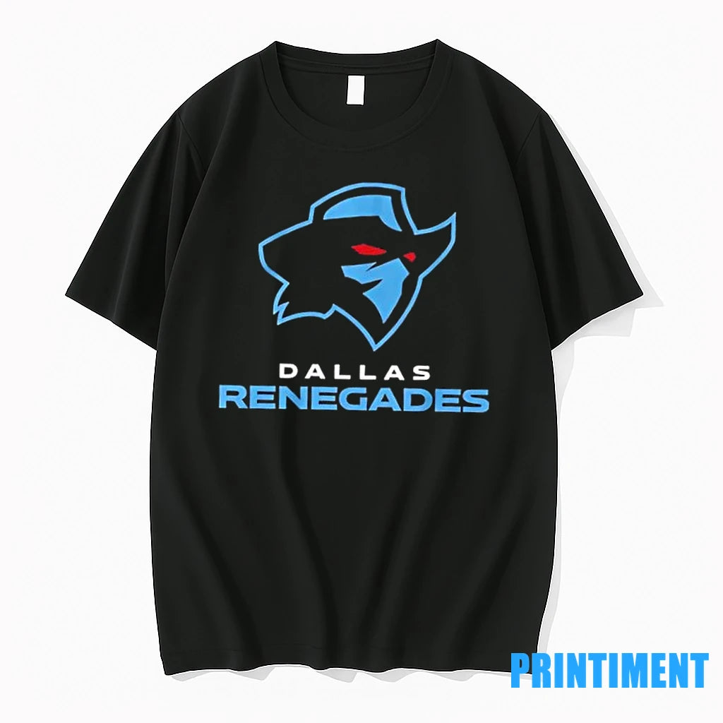 Dallas Renegades Lockup Logo Tshirts Sweater