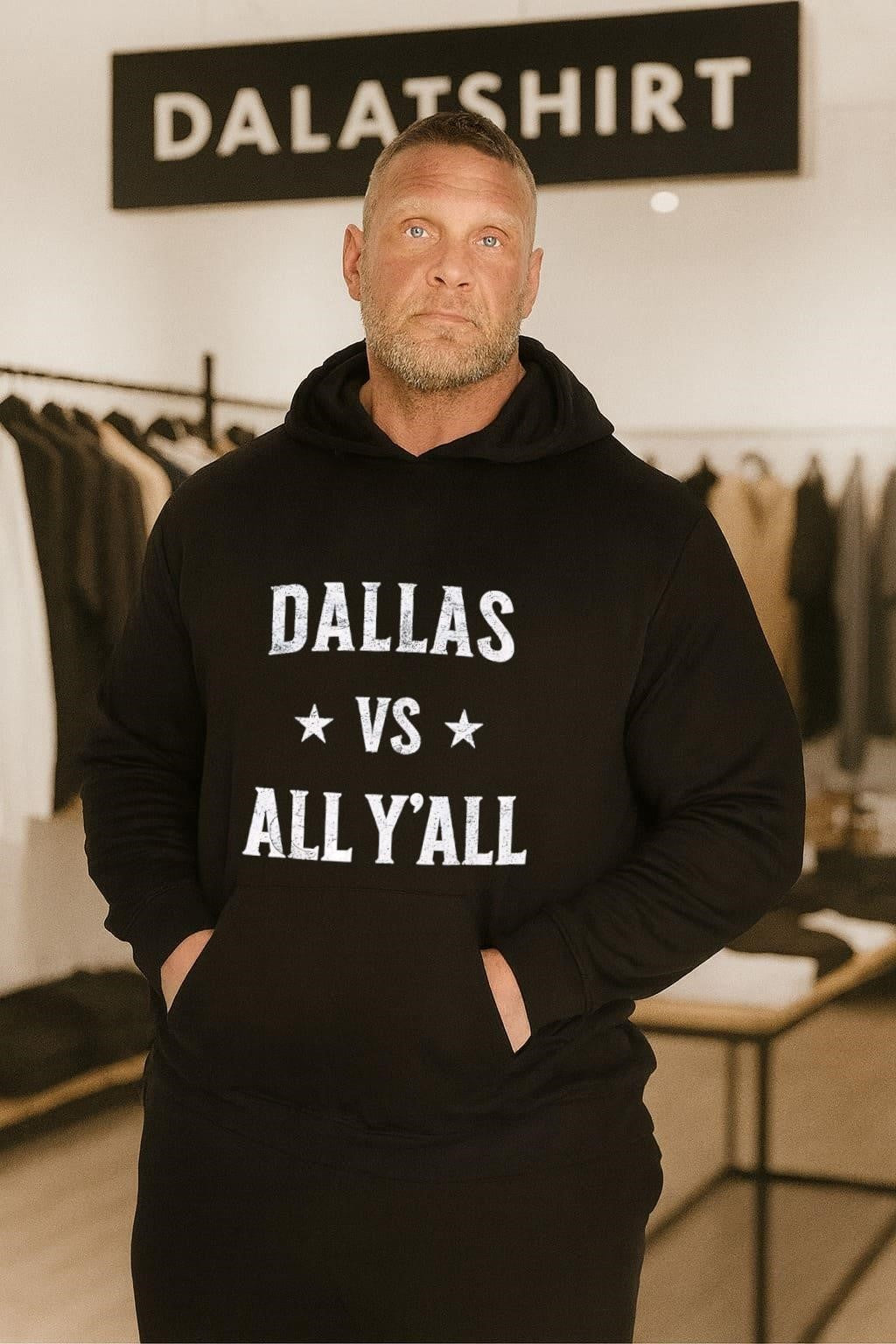 Dallas vs All Y’all Distressed Text Texas Pride Sports shirt