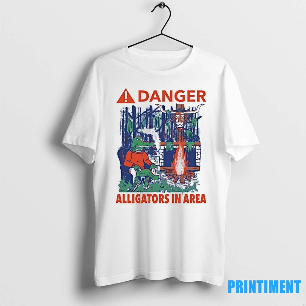 Danger Alligators In Area Florida Gators Beat Texas Longhorns Tshirts Sweater