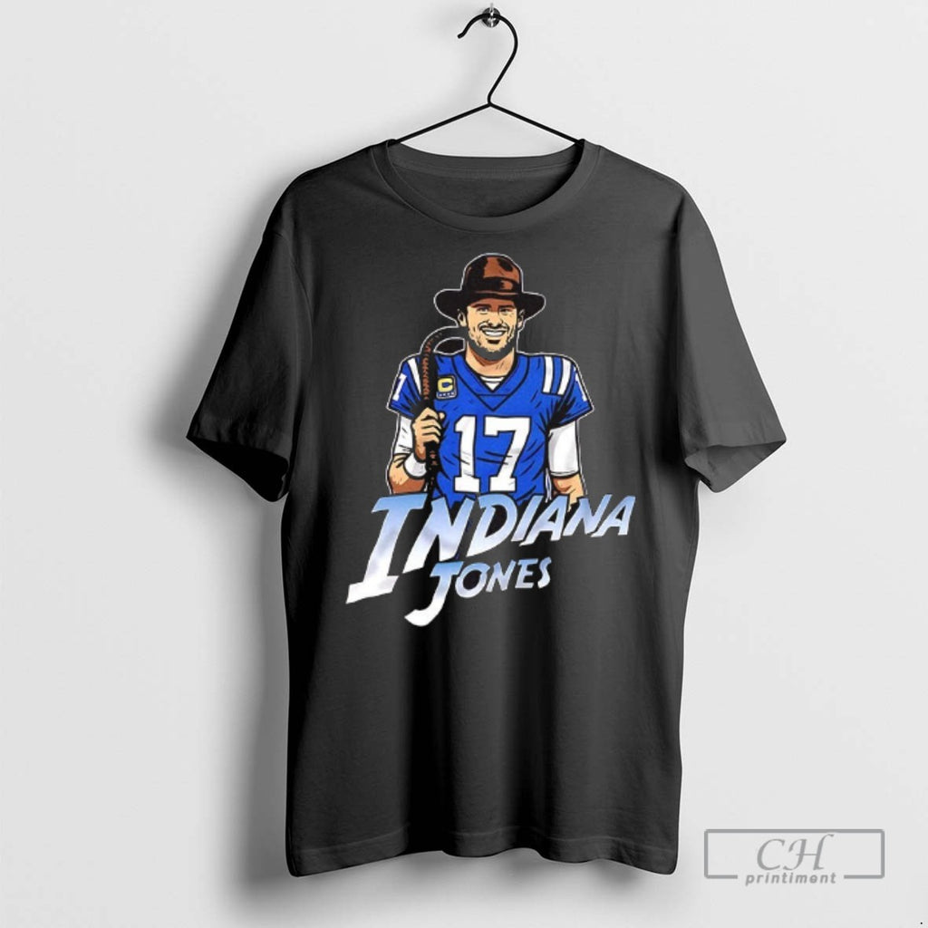 Daniel Jones Indiana Jones Indianapolis Colts Football T Shirts