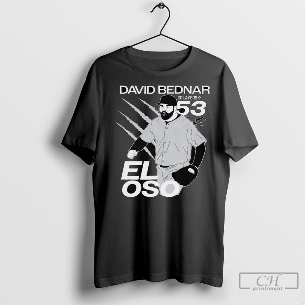 David Bednar El Oso 53 New York Yankees Long Sleve T Shirts