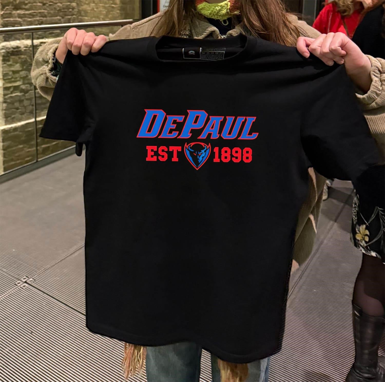 DePaul Blue Demons Est 1898 University Spirit Athletics Logo shirt