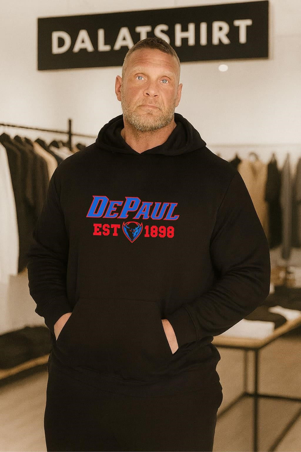 DePaul Blue Demons Est 1898 University Spirit Athletics Logo shirt
