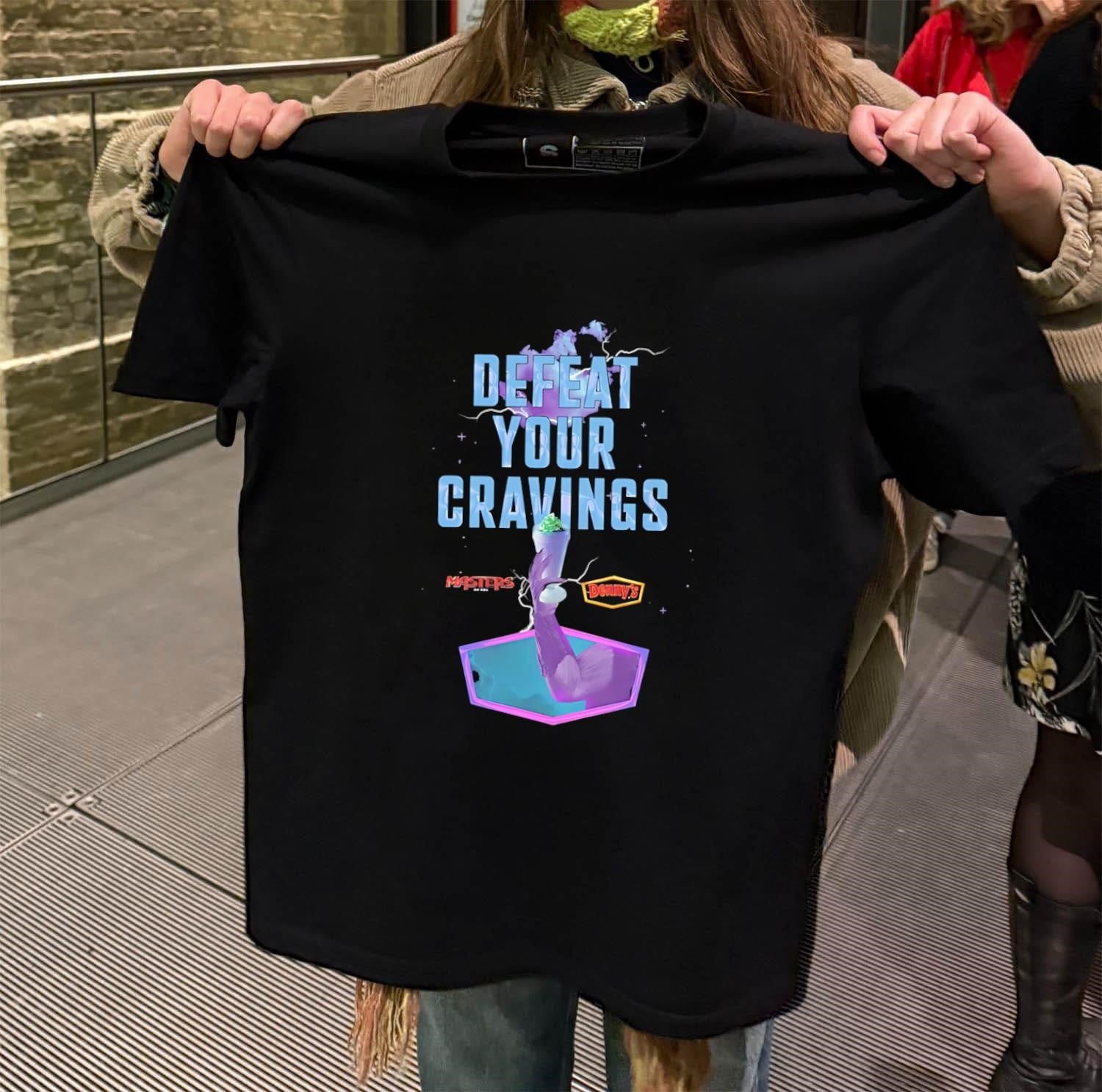 Defeat Your Cravings Masters Of The Universe Denny’s Shake shirt