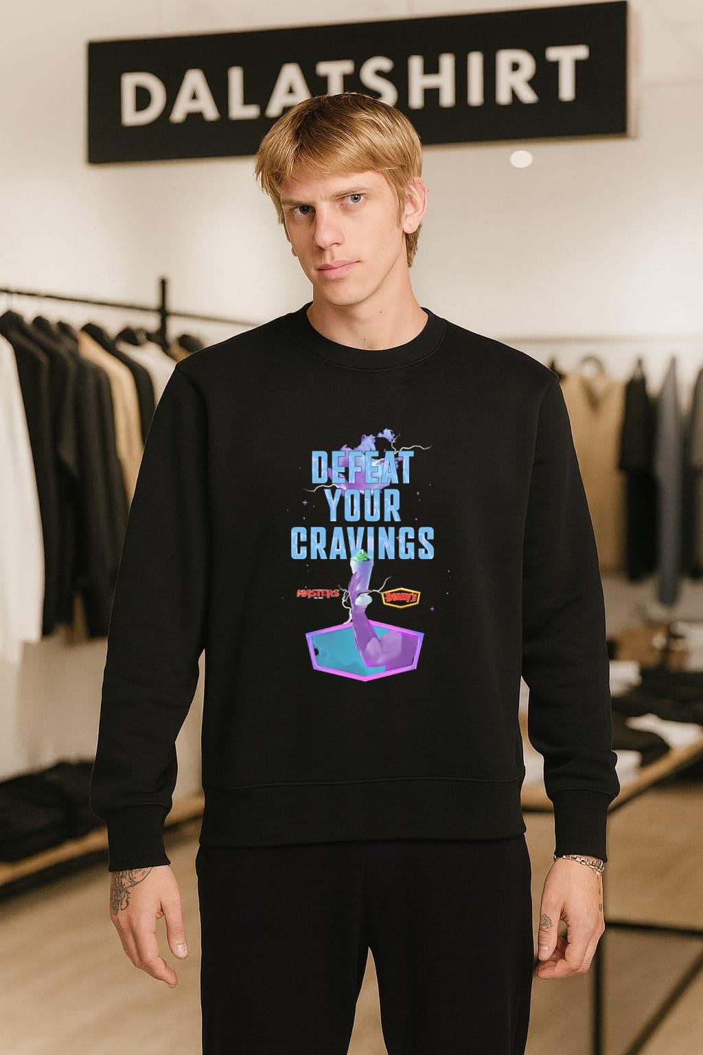 Defeat Your Cravings Masters Of The Universe Denny’s Shake shirt