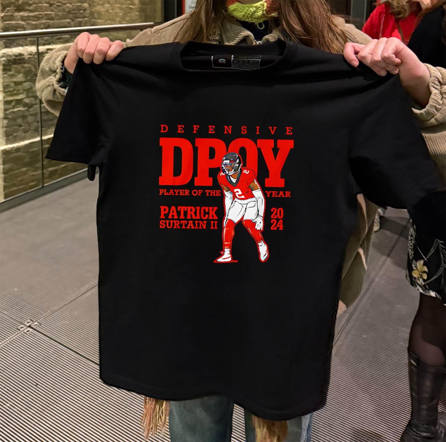 Defensive Player of the Year Patrick Surtain II 2024 shirt