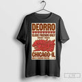 Deorro Ramova Theatre In Chicago November 8 2025 T Shirts