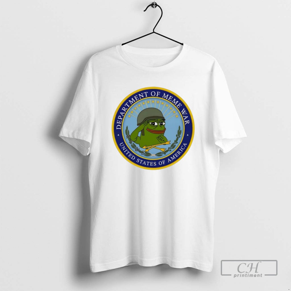 Department Of Meme War Usa Logo T Shirts