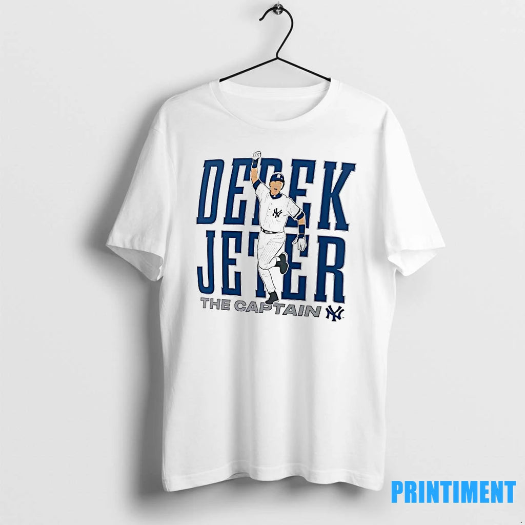 Derek Jeter New York Yankees Cooperstown Player Classic Tshirts Sweater