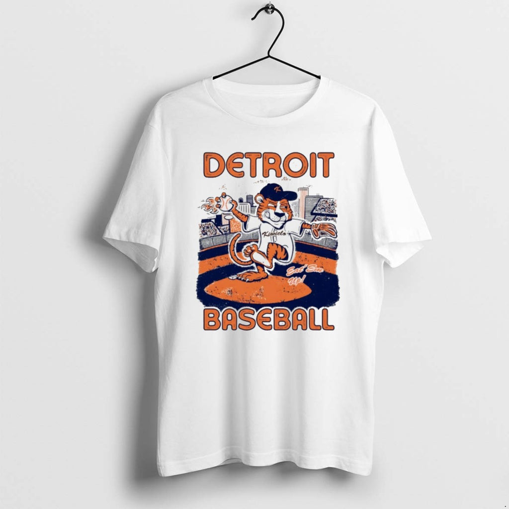 Detroit Baseball Mascot Eat Em Up T Shirts