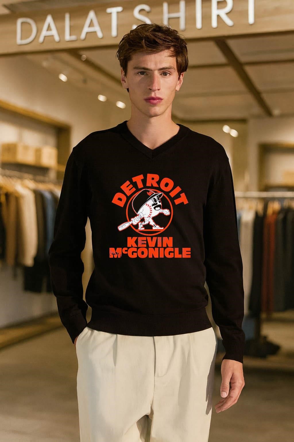Detroit Kevin McGonigle Baseball retro shirt