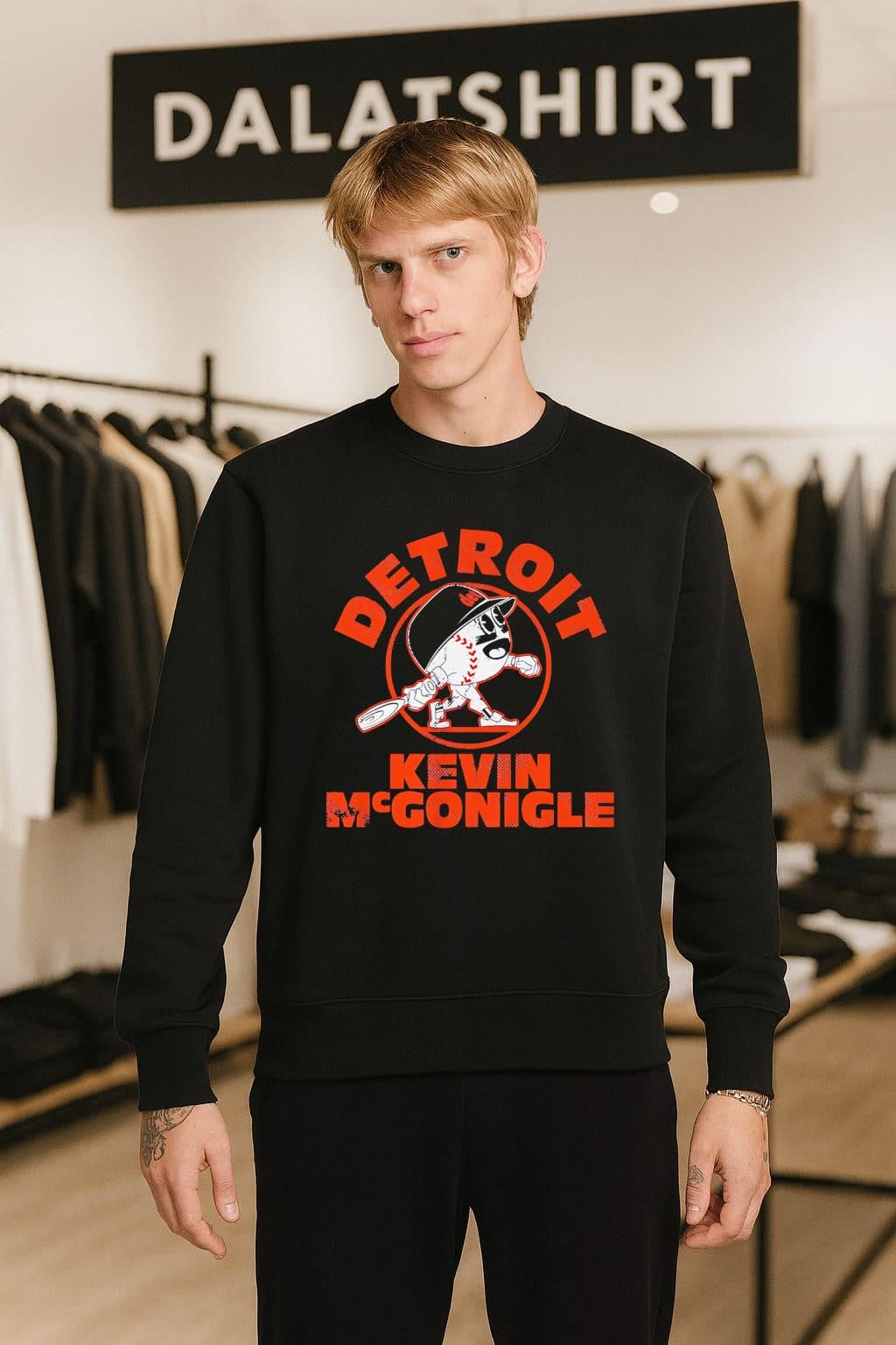 Detroit Kevin McGonigle Baseball retro shirt