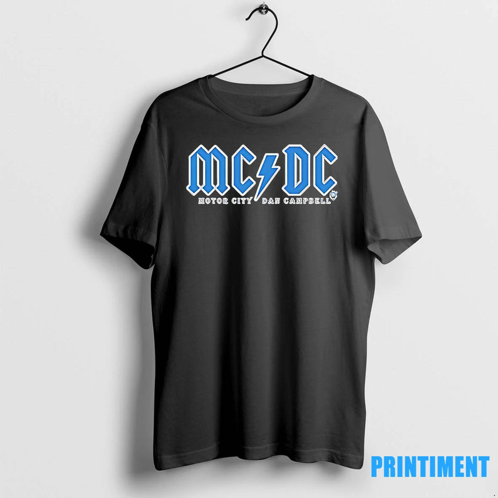Detroit Lions Mcdc Motor City And Dan Campbell Tshirts Sweater