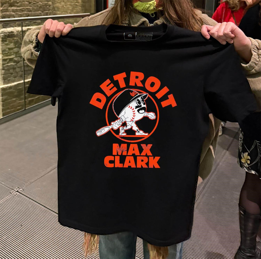Detroit Max Clark Baseball retro shirt