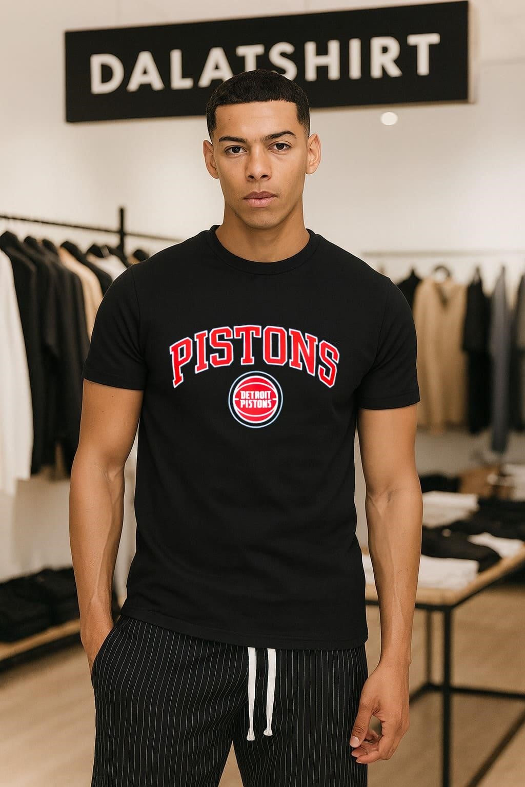 Detroit Pistons Basketball Classic Logo shirt