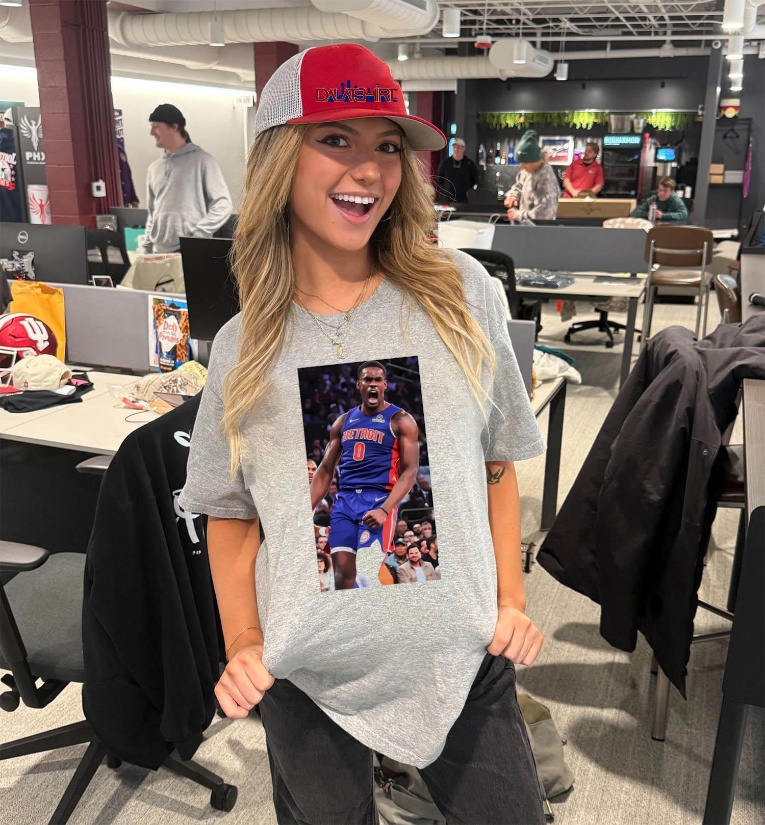 Detroit Pistons Jalen Duren Basketball shirt