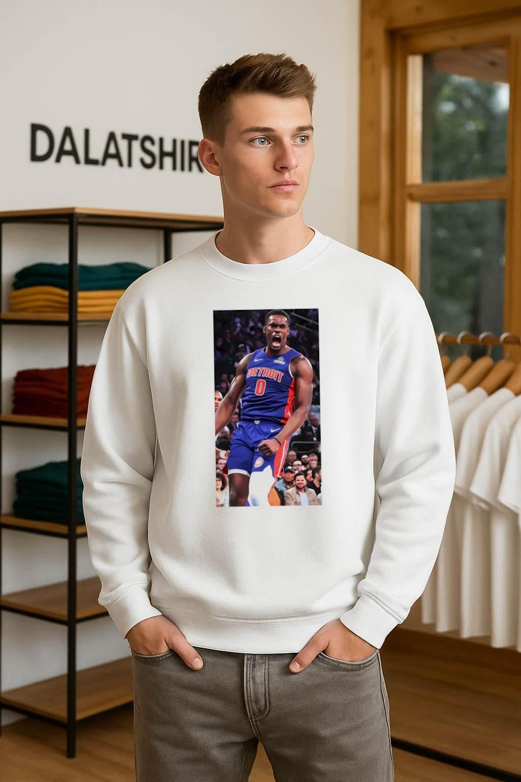 Detroit Pistons Jalen Duren Basketball shirt