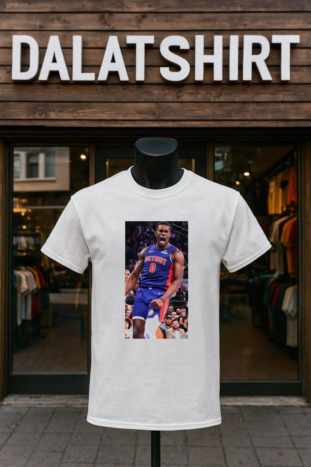 Detroit Pistons Jalen Duren Basketball shirt