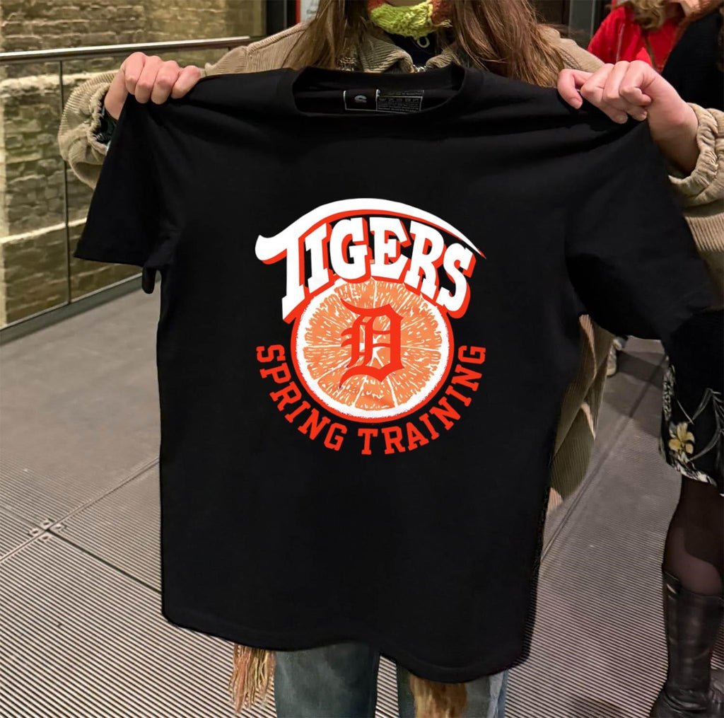 Detroit Tigers Baseball Spring Training Orange Fruit Logo shirt